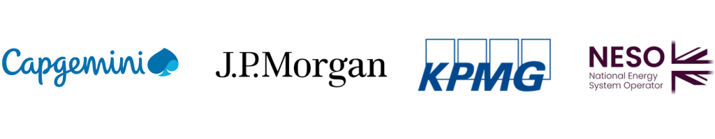 2026 Future You Careers Event participating firms logos: Capgemini, J.P. Morgan, KPMG and NESO.