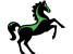 Lloyds Banking Group black horse logo.