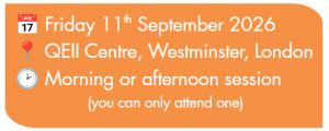 Bright Network FESITVAL event details: Date: Friday 11th September. Location: QEII Centre, Westminster, London Timings: Morning or Afternoon session (you can only attend one session.)