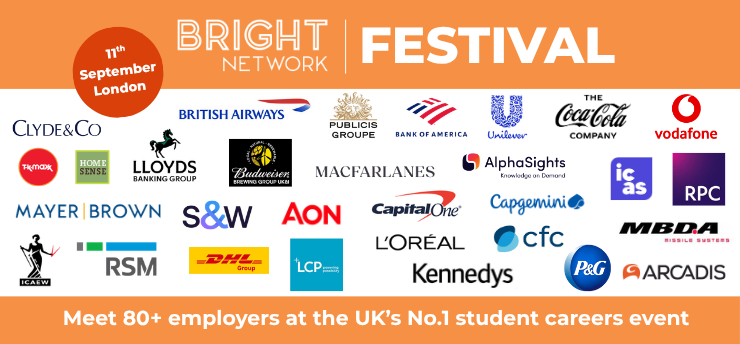 Bright Network FESTIVAL event. 11th September 2026