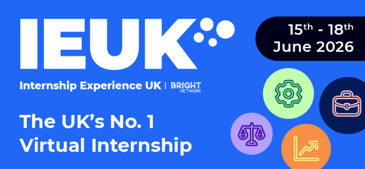 Bright Network Internship Experience UK for Year 13 students.