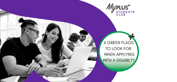 Green flags to look for when applying with a disability